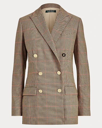Windowpane Twill Blazer