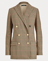 Windowpane Twill Blazer