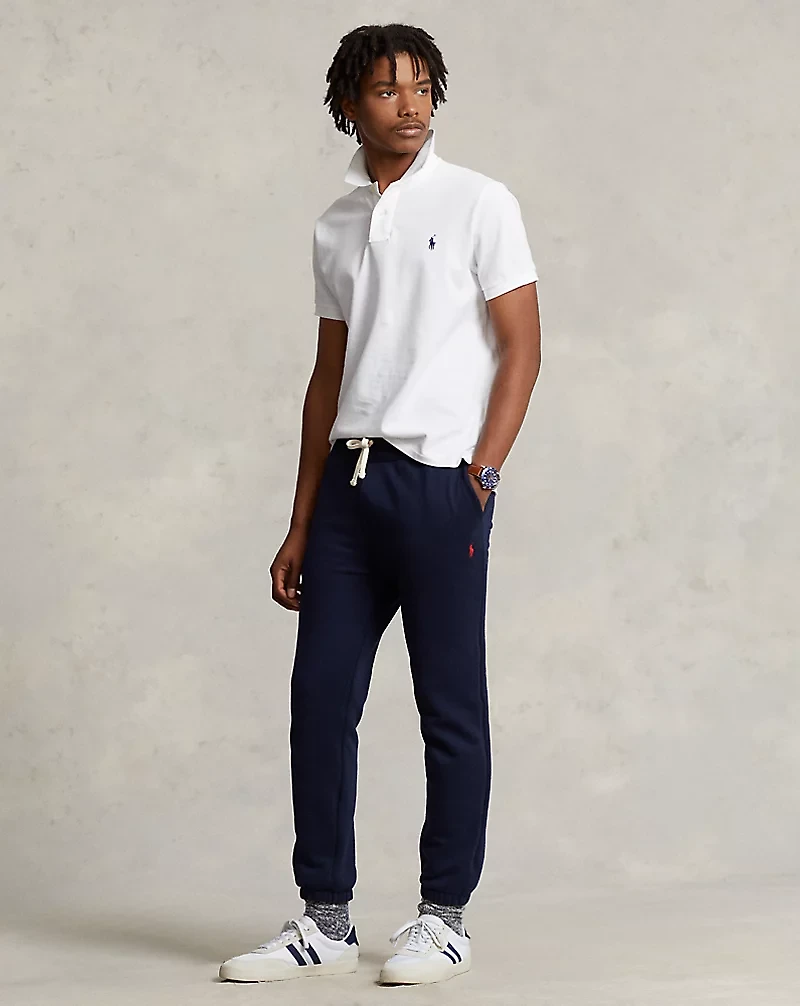 Slim Fit Mesh Polo Shirt