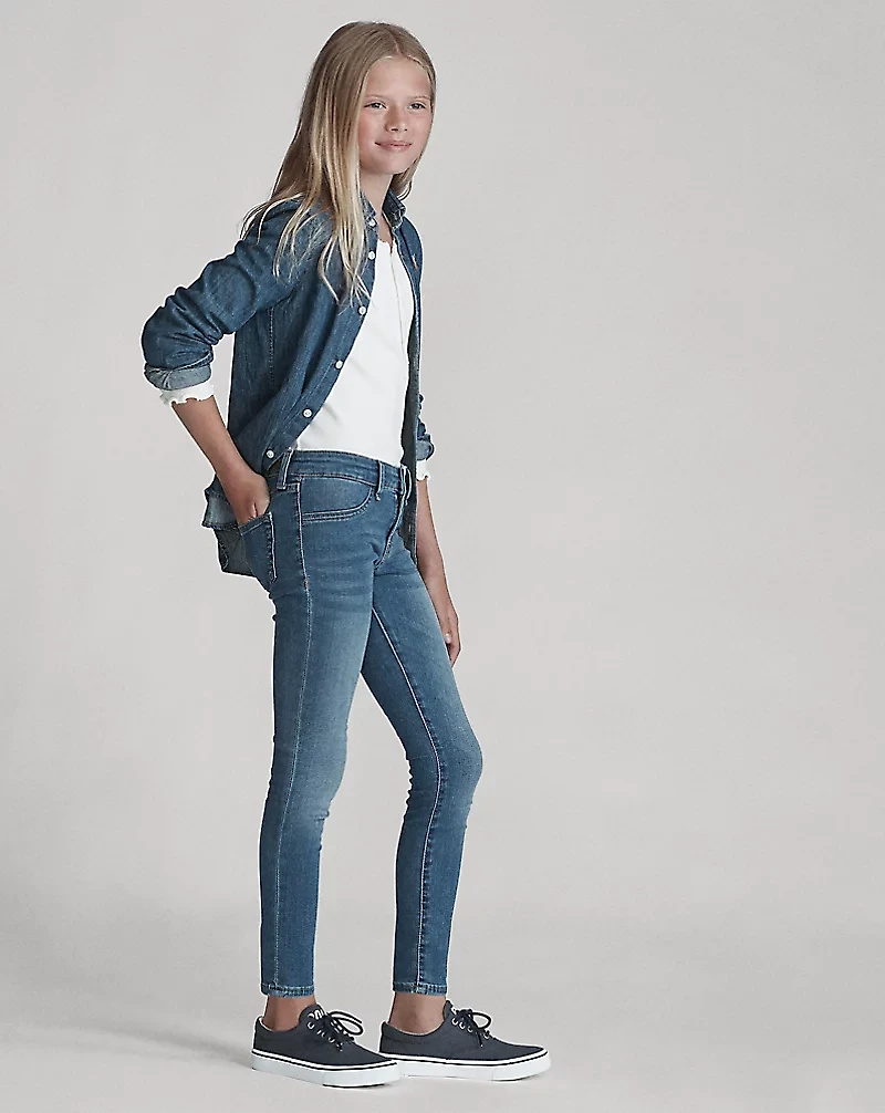 Aubrie Denim Legging