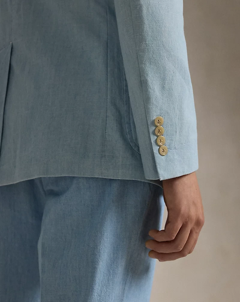 Polo Soft Tailored Chambray Suit Jacket
