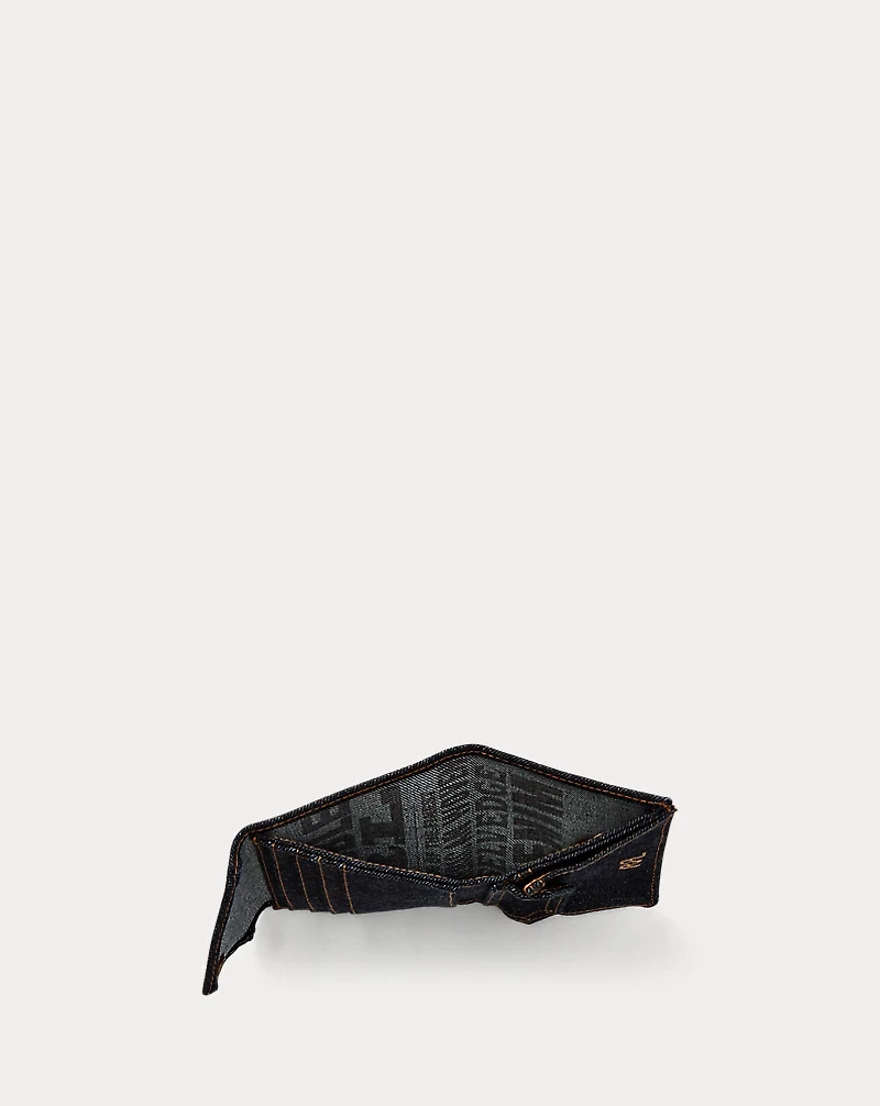 Indigo Denim Billfold Wallet