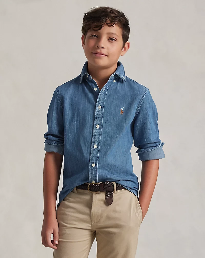 Cotton Chambray Shirt