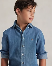 Cotton Chambray Shirt
