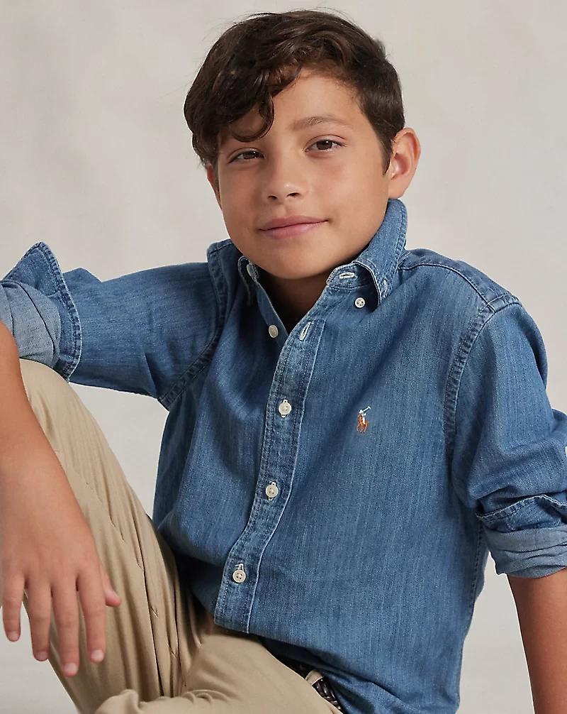 Cotton Chambray Shirt