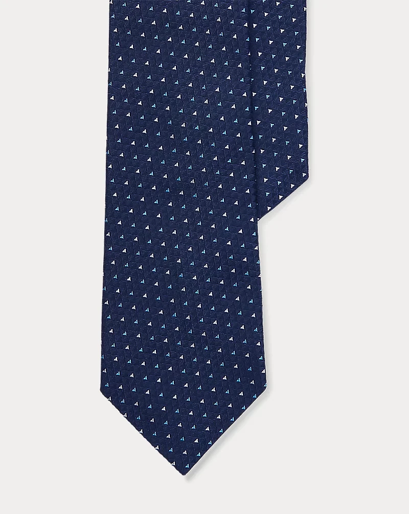 Patterned Silk Tie