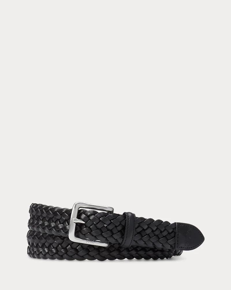 Braided Vachetta Leather Belt