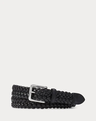 Braided Vachetta Leather Belt