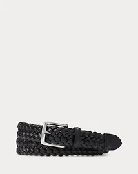 Braided Vachetta Leather Belt