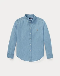 Cotton Chambray Shirt