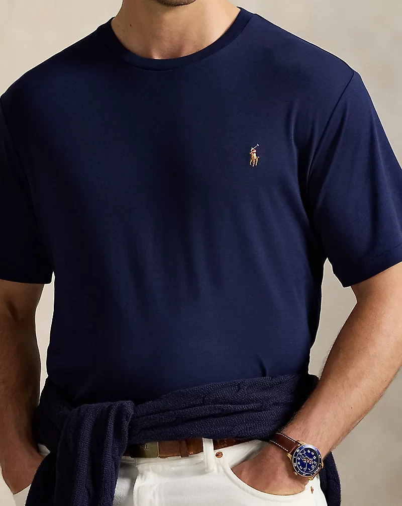 Soft Cotton Crewneck T-Shirt