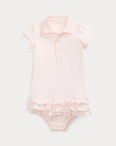 Ruffled Polo Dress & Bloomer