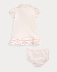 Ruffled Polo Dress & Bloomer