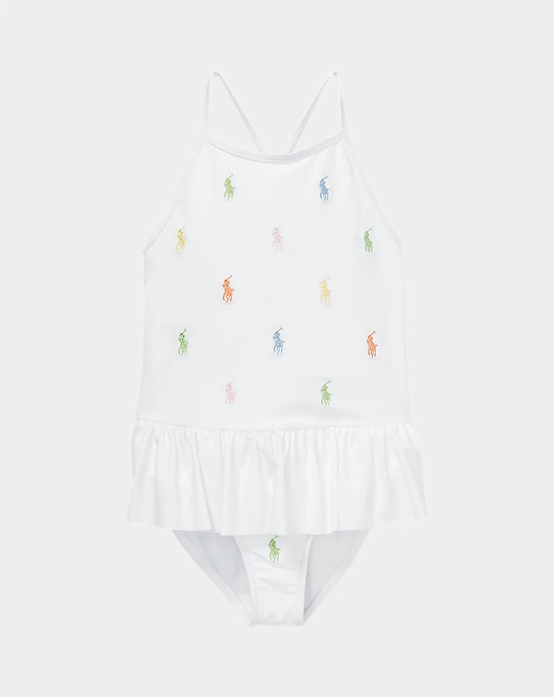 Polo Pony One-Piece Swimsuit