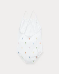 Polo Pony One-Piece Swimsuit
