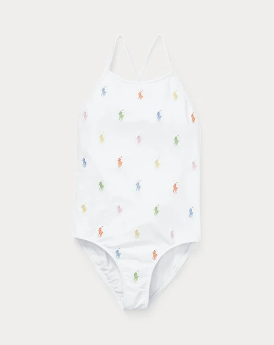 Polo Pony One-Piece Swimsuit