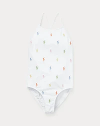 Polo Pony One-Piece Swimsuit