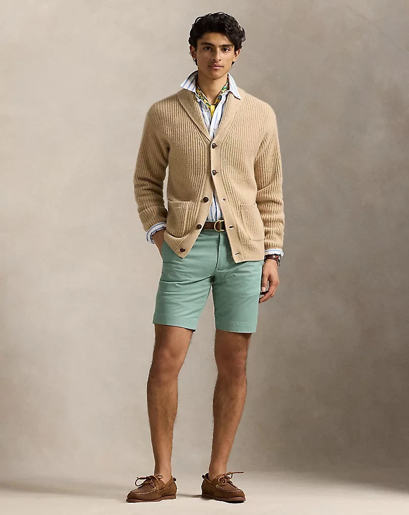 9.5-Inch Stretch Slim Fit Chino Short