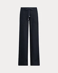 Linen Wide-Leg Pant