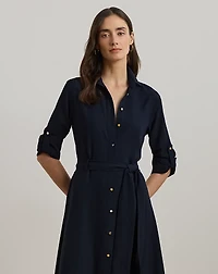 Fit-and-Flare Shirtdress