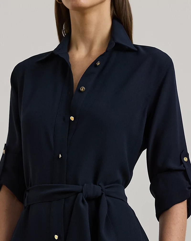 Fit-and-Flare Shirtdress