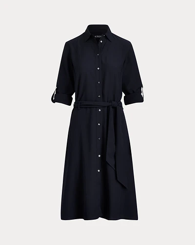 Fit-and-Flare Shirtdress