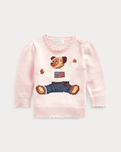 Polo Bear Cotton Sweater