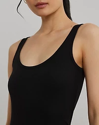 Stretch Cotton Tank Top