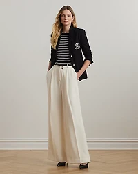 Striped Boatneck Top