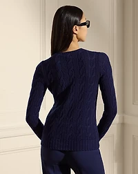 Cable-Knit Cashmere Sweater