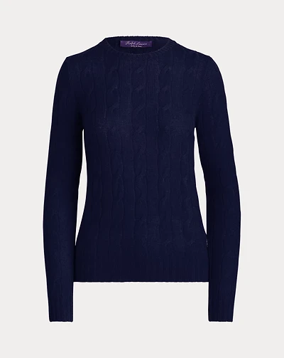 Cable-Knit Cashmere Sweater