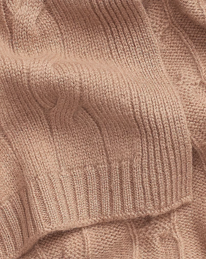 Cable Cashmere Scarf