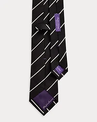 Striped Silk Faille Tie