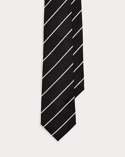 Striped Silk Faille Tie