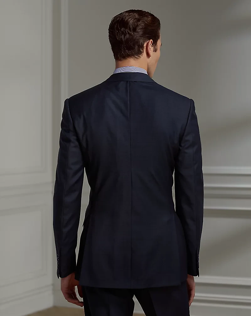 Gregory Hand-Tailored Sharkskin Suit