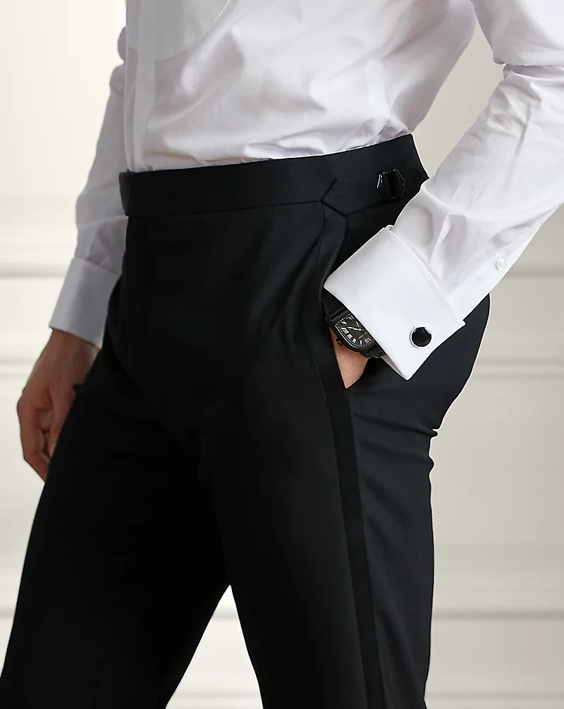 Gregory Hand-Tailored Wool Peak Tuxedo