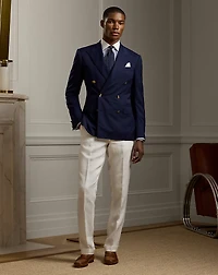 Gregory Hand-Tailored Wool Serge Blazer