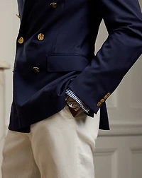 Gregory Hand-Tailored Wool Serge Blazer