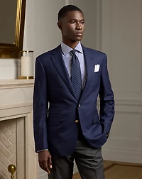 Gregory Hand-Tailored Wool Serge Blazer