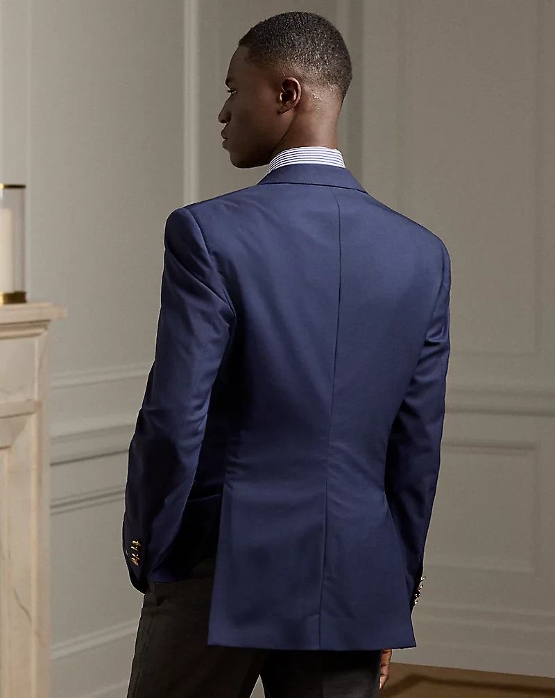 Gregory Hand-Tailored Wool Serge Blazer