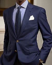 Gregory Hand-Tailored Wool Serge Blazer