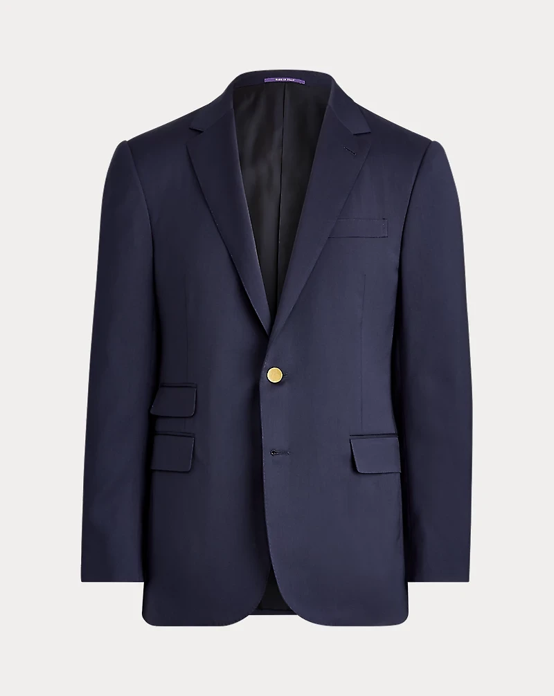 Gregory Hand-Tailored Wool Serge Blazer
