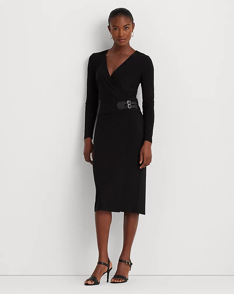 Buckled Jersey Dress