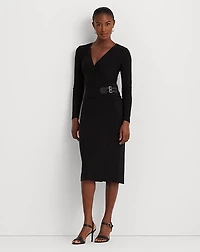 Buckled Jersey Dress