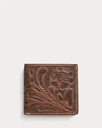 Hand-Tooled Leather Billfold