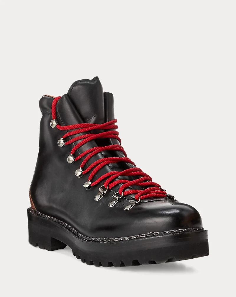 Fidel Burnished Calfskin Boot