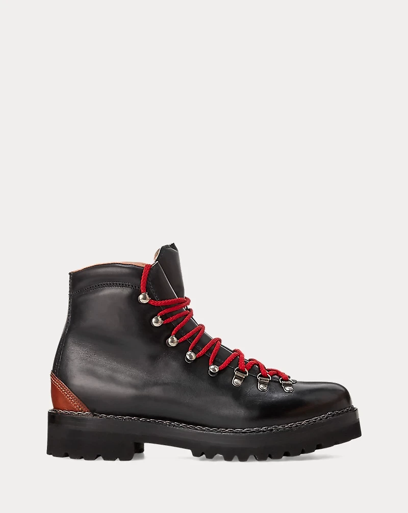 Fidel Burnished Calfskin Boot