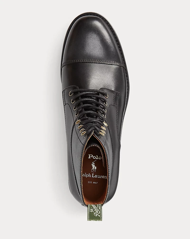 Bryson Leather Cap-Toe Boot