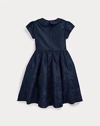 Embroidered Silk Dress