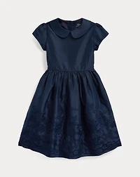 Embroidered Silk Dress